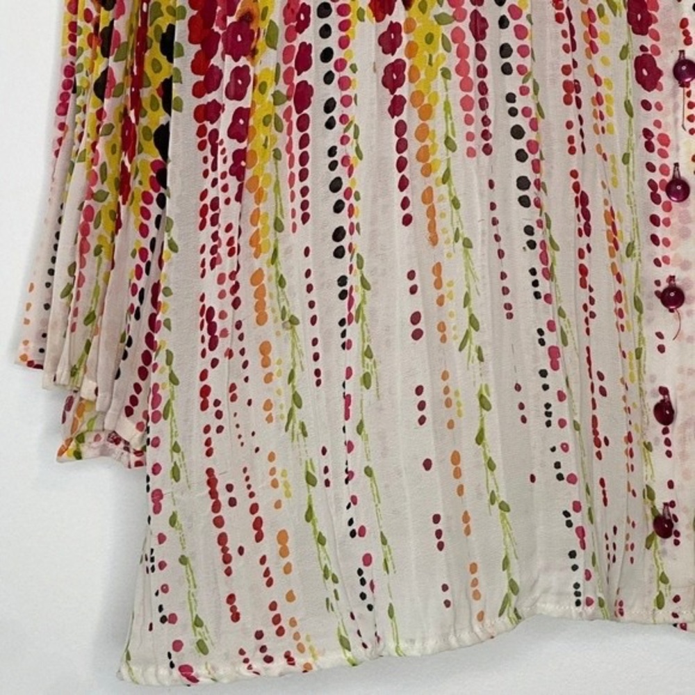 Maggie Barnes Multicolor Dotted Women's Top